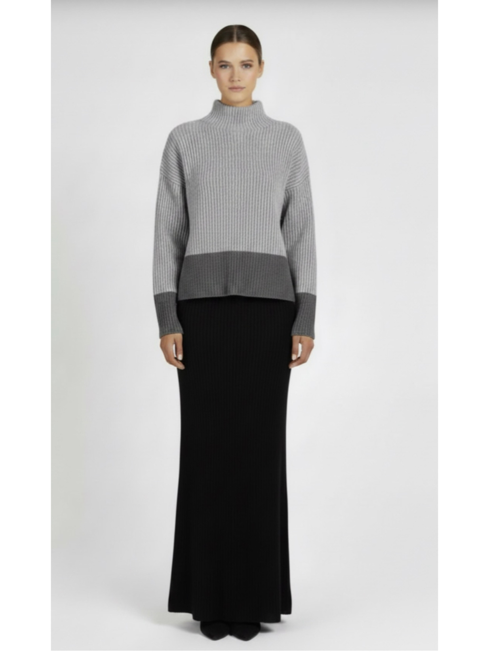 Rachel Zoe Striped Classic Sweater